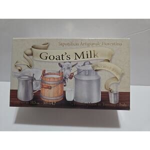 Saponificio Goat’s Milk Scented Bar Soap 10.5 oz Italy Made